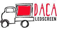 Logo Daca Ledscreen - LED scherm rental